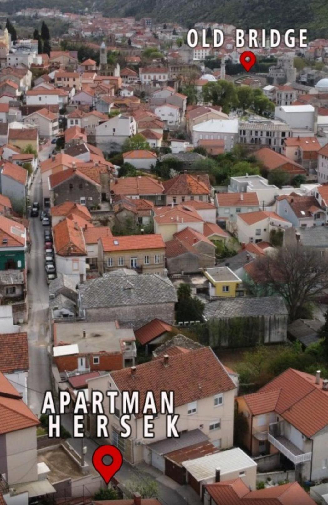 Apartman Hersek Mostar Buitenkant foto