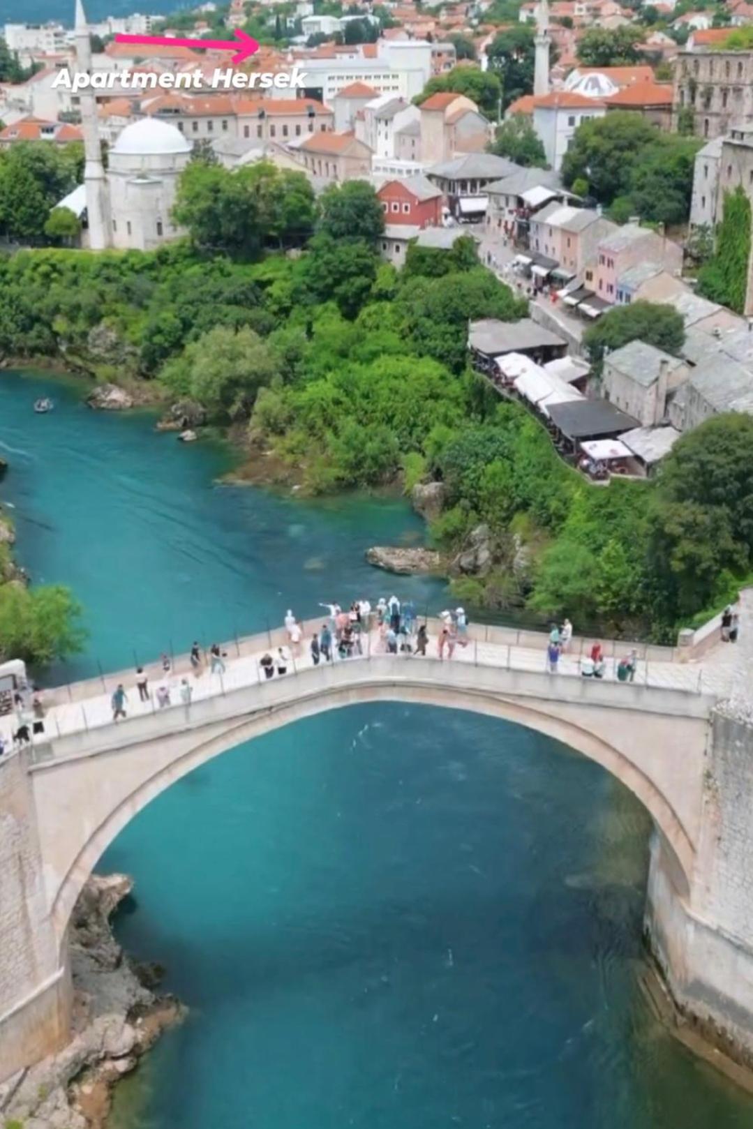 Apartman Hersek Mostar Buitenkant foto